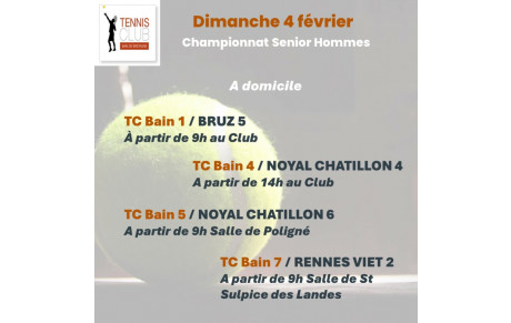 PROGRAMME CHAMPIONNAT EQUIPES suite
